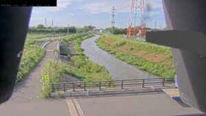 埼玉県白岡市 隼人堀川 千駄野観測局のライブカメラ