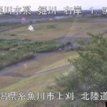 姫川 北陸道姫川橋梁下流のライブカメラ|新潟県糸魚川市のサムネイル