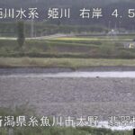 姫川 大野のライブカメラ|新潟県糸魚川市のサムネイル