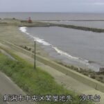 新潟海岸 汐見台のライブカメラ|新潟県新潟市のサムネイル
