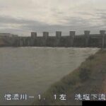大河津分水路 洗堰下流左岸のライブカメラ|新潟県燕市のサムネイル