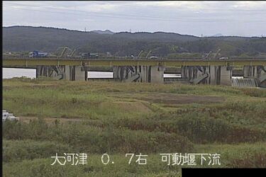 大河津分水路 可動堰下流右岸のライブカメラ|新潟県燕市