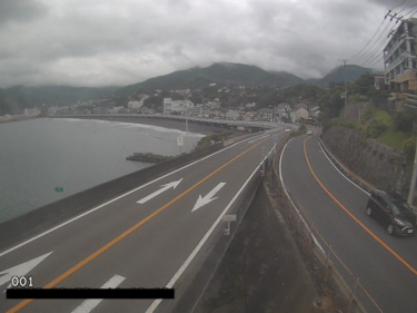 国道135号 湯河原橋のライブカメラ|神奈川県湯河原町