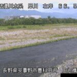 犀川 田沢橋のライブカメラ|長野県安曇野市のサムネイル