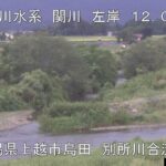 関川 別所川合流点のライブカメラ|新潟県上越市のサムネイル