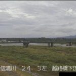 信濃川 越路橋下流のライブカメラ|新潟県長岡市のサムネイル