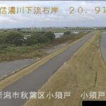 信濃川 小須戸橋のライブカメラ|新潟県新潟市のサムネイル