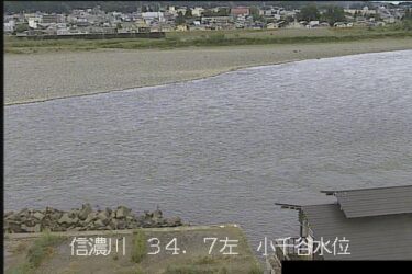 信濃川 小千谷水位観測所のライブカメラ|新潟県小千谷市