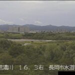 信濃川 水道町のライブカメラ|新潟県長岡市のサムネイル