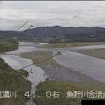 信濃川 魚野川合流点のライブカメラ|新潟県長岡市のサムネイル