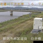 信濃川 臼井橋のライブカメラ|新潟県新潟市のサムネイル