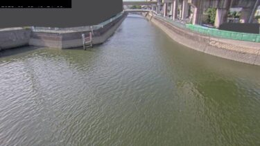 菖蒲川 曲手尺橋観測局のライブカメラ|埼玉県戸田市のサムネイル