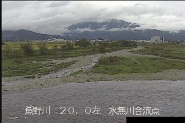 魚野川 水無川合流点のライブカメラ|新潟県南魚沼市のサムネイル