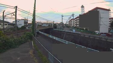 三沢川 南武線下流のライブカメラ|神奈川県川崎市