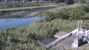多摩川 那賀樋管のライブカメラ|東京都羽村市
