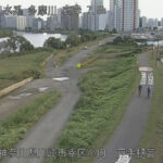 多摩川 戸手樋管のライブカメラ|神奈川県川崎市のサムネイル