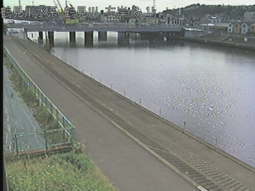 鶴見川 末吉橋雨量・水位観測所のライブカメラ|神奈川県川崎市のサムネイル
