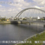 鶴見川 鶴見川橋上流のライブカメラ|神奈川県横浜市のサムネイル