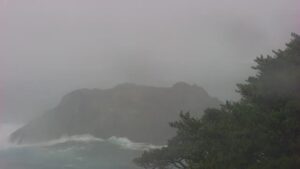 島根県出雲市 出雲日御碕サカグリ照射灯から日本海のライブカメラ