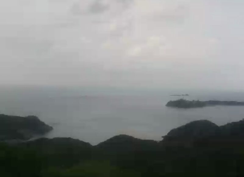 三島灯台から対馬海峡のライブカメラ|長崎県対馬市のサムネイル