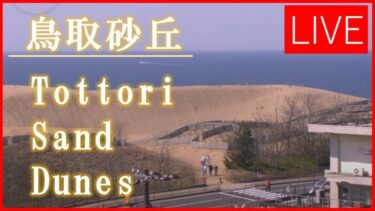砂丘フレンド付近から鳥取砂丘のライブカメラ|鳥取県鳥取市