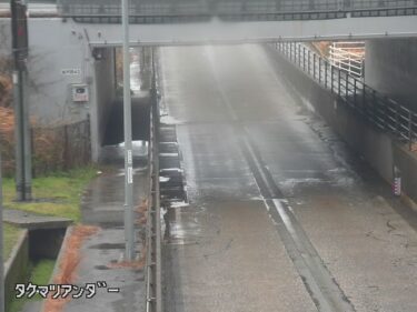 石川県道186号 竹松アンダーのライブカメラ|石川県白山市