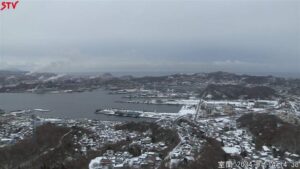 北海道室蘭市 STVより室蘭のライブカメラ