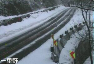 石川県白山市 国道360号 尾添（一里野）のライブカメラ