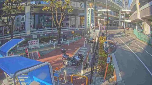 東京都道415号 六本木オートバイ専用駐車場のライブカメラ|東京都港区のサムネイル