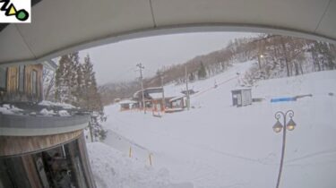 蔵王温泉スキー場サンライズゲレンデのライブカメラ|山形県山形市