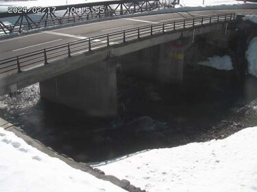 蒲生川 蒲生水道橋のライブカメラ|福島県只見町