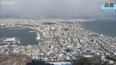 NHKより函館のライブカメラ|北海道函館市