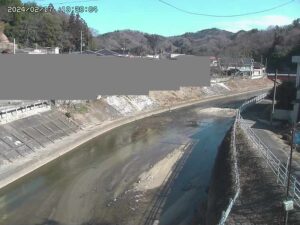 福島県伊達市 広瀬川 細布橋のライブカメラ