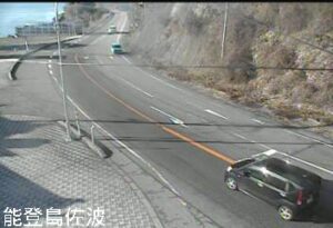 石川県七尾市 石川県道47号 能登島佐波町のライブカメラ