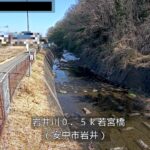 岩井川 若宮橋のライブカメラ|群馬県安中市のサムネイル