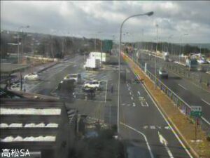 石川県かほく市 のと里山海道 高松サービスエリアのライブカメラ