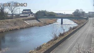 栃木県上三川町 田川 川中子橋のライブカメラ