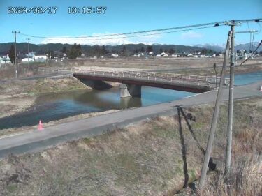 田付川 下川原橋のライブカメラ|福島県喜多方市