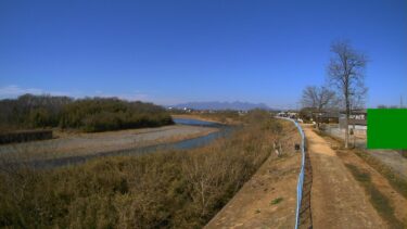 利根川 下川町排水施設横のライブカメラ|群馬県前橋市