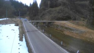 福島県柳津町 銀山川 大野橋のライブカメラ
