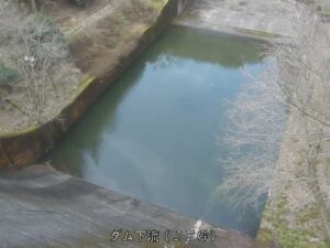 兵庫県宍粟市 引原川 引原ダム（下流）のライブカメラ