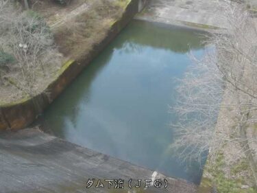 引原川 引原ダム（下流）のライブカメラ|兵庫県宍粟市のサムネイル