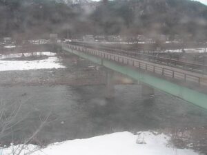 福島県南会津町 伊南川 下山橋のライブカメラ