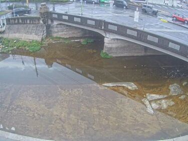 板櫃川 清水橋のライブカメラ|福岡県北九州市