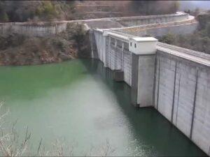 兵庫県上郡町 鞍居川 金出地ダム（上流）のライブカメラ
