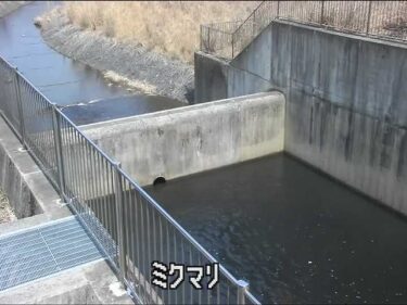 三熊川 みくまりダム（下流）のライブカメラ|兵庫県丹波篠山市のサムネイル