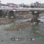 武庫川 武庫川生瀬局のライブカメラ|兵庫県西宮市のサムネイル
