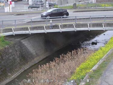中通川 北田橋のライブカメラ|佐賀県多久市のサムネイル