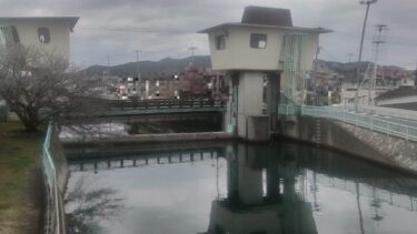 西汐入川 西汐入川潮止水門局のライブカメラ|兵庫県姫路市のサムネイル