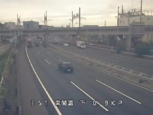 千葉県市川市 東関東自動車道 湾岸市川インターチェンジのライブカメラ